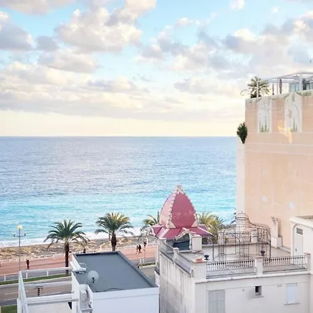 2Bed 2Bath Sea View Promenade Bright & Spacious! Bravostaysriveria Daire Nice