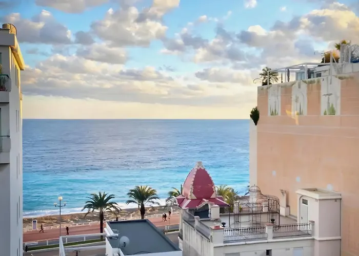 Апартаменты 2bed 2bath Sea View Promenade Bright & Spacious! Bravostaysriveria Ницца