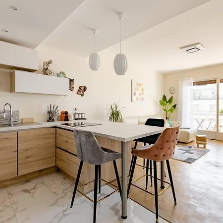 Lejlighed 2Bed 2Bath Sea View Promenade Bright & Spacious! Bravostaysriveria Nice